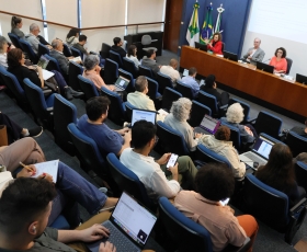 Reunião do Conselho Universitário da UnB (Consuni). 12/06/2026 Foto: Beto Monteiro/GRE Ascom